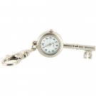 Key Keychain Watch (Silver)