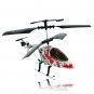 FD2629 Wireless 3-Channel Red Infrared Control with GYRO Metal Helicopter Model (Red)
