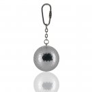 Portable Fashion Golf Ball Key Chain (Silver)