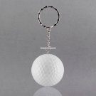 Portable Fashion Golf Ball Key Chain (White)