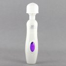 High Quality AV Stick Vibrator Women Sex Toy (White)