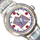 Fun Bingo Design Italian Charm Watch A26861263