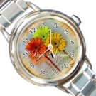 Flowers Daisies Design Italian Charm Watch A26808909