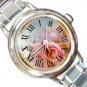 Roses w Swirls Roman Numerals Italian Charm Watch
