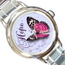 Butterfly Hope Design Italian Charm Watch A26778741