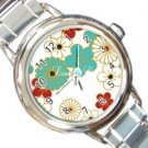 Japanese Flower Design Italian Charm Watch A26804352