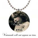Vintage Child Soul Design Button Necklace A26803888