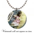 Vintage Child Imagine Design Button Necklace A26803701