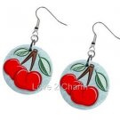 Fun Cherries Design Dangle Earrings A26778333