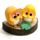 "Cocoon Doll" Japanese Hand Made  "Two Owls" New