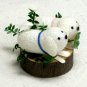"Cocoon Doll" Japanese Hand Made  "Twin Dogs" New