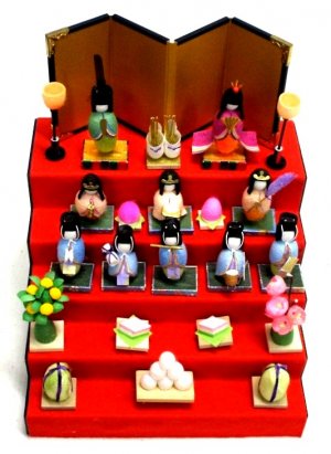 Cocoon Hina Dolls: 5 Shelves