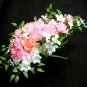 Bridal Bouquet of CoCoon Pink & White Drop Type