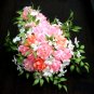 Bridal Bouquet of CoCoon Pink & White Drop Type