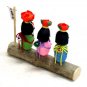 Cocoon Dolls" Japanese Hand Made "Trio De SANSA-chan