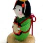 Cocoon Doll" Japanese Hand Made "SANSA-chan Green