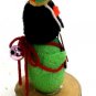 Cocoon Doll" Japanese Hand Made "SANSA-chan Green