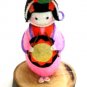 Cocoon Doll"  Japanese Hand Made  "SANSA-chan Pink