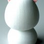 Standing Wooden Pink Pig made by Kokeshi Doll Artist