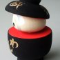 Wooden Doll "Soba-Bowl Baby" New