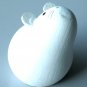 Looking-up Wooden Mouse handmade by Kokeshi Doll Artist