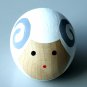 Sitting Wooden Sheep handmade by Kokeshi Doll Artist