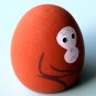 Sitting Wooden Monkey handmade by Kokeshi Doll Artist