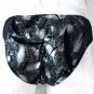 RA362 HOT MEN Bikini Briefs Swimwear Silver Feather Black