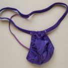 K417B HOT SEXY MEN STRING THONG Contoured POUCH Purple Size S