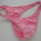 K1507 HOT SEXY MEN STRING THONG SKIMPY POUCH T-BACK Pink