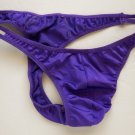K1507 HOT SEXY MEN STRING THONG SKIMPY POUCH T-BACK Purple
