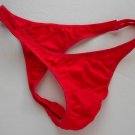 K1507 HOT SEXY MEN STRING THONG SKIMPY POUCH T-BACK Red