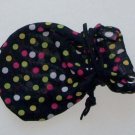K320 Wrap Male Package HOT POUCH GLOVE Penis Warmer Black Dots