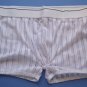 RB135 HOT MEN BOXER BRIEF Contoured Pouch Striped White