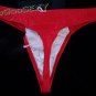 K3026 HOT SEXY MEN THONG SWIMWEAR LINING Lined Pouch Red A