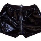 RF978 HOT SEXY MEN HIPSTER BOXER BRIEF Pleather Zipper
