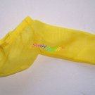 K335N HOT SEXY MEN CONTOURED POUCH Sleeve Mesh Yellow