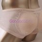 W3811 Lace Butt Padded Female Boyshorts Nude Tan L 26"-31"