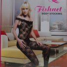 W3034 SEXY WOMEN FISHNET LACE BODY STOCKING Black