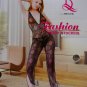 W3046 SEXY WOMEN FISHNET LACE BODY STOCKING DANCEWEAR Black