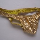 K358A HOT SEXY MEN THONG SHINY METALLIC Gold