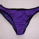 K327 HOT SEXY MEN BIKINI BRIEF Low Waist High-cut Legs Purple