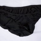 K1509 HOT SEXY MEN BIKINI PLEATED CONTOUR POUCH M Black