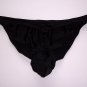 K1505 HOT SEXY MEN POUCH BIKINI w/ Clips Closure Black