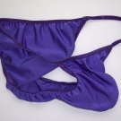 K448 MEN STRING BIKINI CONTOURED POUCH TANGA Purple L
