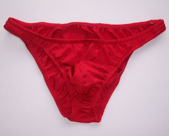 K318B HOT SEXT MEN RIO BACK SWIM BIKINI SKIMPY POUCH red