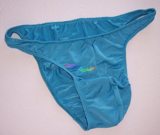 K319b Hot Sext Men Rio Back Bikini Skimpy Pouch Turquoise 1632