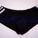 K681 MEN LOW RISE TRUNKS BOXER BRIEFS CONTOURED POUCH black