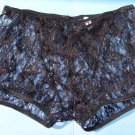 K122 HOT MEN BOXER BRIEF Contoured Pouch Floral Lace black