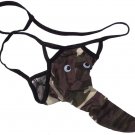 G422 HOT SEXY MEN STRING THONG Pouch Sleeve Camo